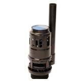 3-in Black Plastic Dual flush conversion valve