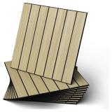 Stick Wood Slat Wall Panels 12'x12'- 15 Pack