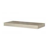 10inx 6in Floating Grey Oak Decorative Wall Shelf