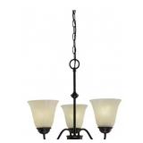 Hammond 3-Light Antique Bronze Interior Chandelier