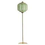 Dimmable Milk Glass Floor Standing Tall Lamp