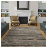 Shoreline Multi 2 ft. x 7 ft. Striped Runner Rug