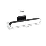 Black LED Hardwired Picture Light-2Pack