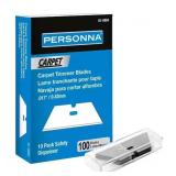 Carpet Trimmer Chisel Blade 100pk