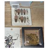 Gothic Earrings,Gold Initial Necklace,10Fake Nails