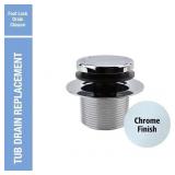 Keeney 1-1/2-in Chrome Foot Lock Closure Assembly