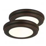 11 in.LED Ceiling Flush Mount (2-Pack)