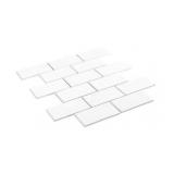 12 in. x 12 in. x 6.35mm Ceramic Mosaic Wall Tile