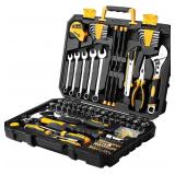 158 Pcs Tool Set-General Household Hand Tool Kit
