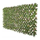 Pvc Trellis Hedges Gardenia Artificial Leaf