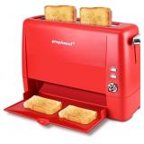 Long Slot Toaster 2 Slice Toaster/6 Shade Settings