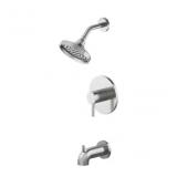 Single function Round Bathtub and shower Faucet