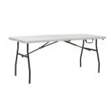 6 ft. Rectangle Utility Table Seats 6