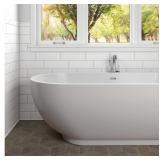 Ceramic Bright White Subway Tile -12 sq. ft. /Case