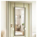 48x14 Inch Full Length Tempered Glass Door Mirror