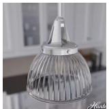 1 Light Island Pendent Light/Clear Glass Shade