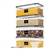 Airtight Food Storage Containers with Lids 4PCS