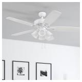 52-in Ceiling Fan/ Light /Pull Chain / 5 -Blade