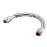18-in Outlet Corrugated ss Water heater connector