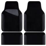Waterproof Universal Fit Car Floor Mats-4pcs-Black