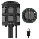 Outdoor Power Strip Timer(6 FT)