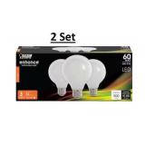 Vintage Edison LIght Bulb, Soft White (3Pack)-2Set