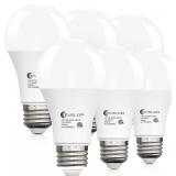 6-Packs A19 LED Light Bulbs