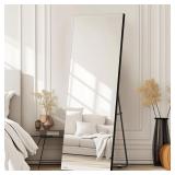 56'x18' Frameless Floor Mirror w/Distortion Free