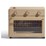 6-in-1 SS Air Fryer Toaster Oven Combo with Basket