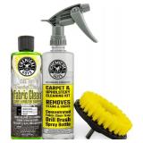 Foaming Citrus Fabric Clean Drill Brush Kit