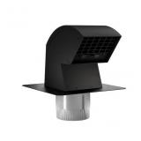 MPERIAL Black Galvanized steel Square Roof Louver