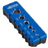 6-Piece Drill Guide Set with Steel Drill Guides