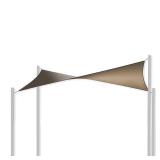 8-ft x 11-ft Cobblestone Shade sail