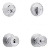 Exterior Single-Cylinder Deadbolt/Keyed Entry Door