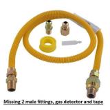 Outlet Corrugated ss Gas dryer connector