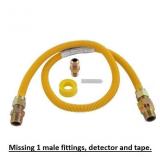 EASTMAN48-in3/4 -in ss Gas installation kit