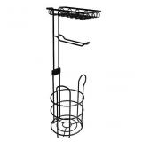 Freestanding Single post ToiletPaper Holder 2Rolls