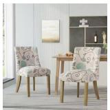 Dining Chairs with Solid Wood Legs (Set of 6)