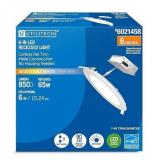 6-in 850 -Lumens Switchable white Round Downlight