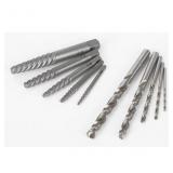 Kobalt10Pack Set Screw extractor and drill bit set