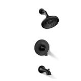 Round Bathtub and shower Faucet with Valve