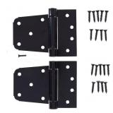 2 -Pack 3-1/2-in Black Gate hinge