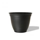 Black Recycled plastic Indoor/Outdoor Planter
