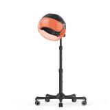 Ionic Hood Hair Dryer with Adjustable Stand,Orange
