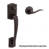 Venetian Bronze Exterior Entry Door Handleset