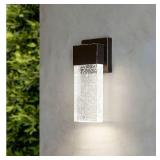 11.37-in H LED Outdoor Wall Light