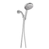 6 -Spray 4-in Round Handheld Shower Head 1.8 GPM