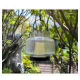 7.28inx9.84in LED light Outdoor Decorative Lantern