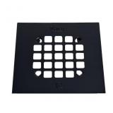 4-1/4-in Snap-Tite Square Matte Black Strainer