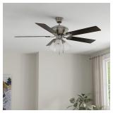 52-in Mount Ceiling Fan/Light/Pull Chain/5 -Blade